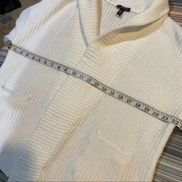 Eileen Fisher Italian Yarn Open Front Cardigan Sweater - Picture 9 of 12